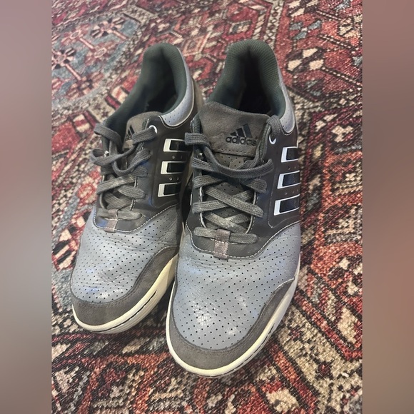 Men’s Adidas Adicross III Leather Spikeless Golf Shoes, size 10 - Picture 10 of 12